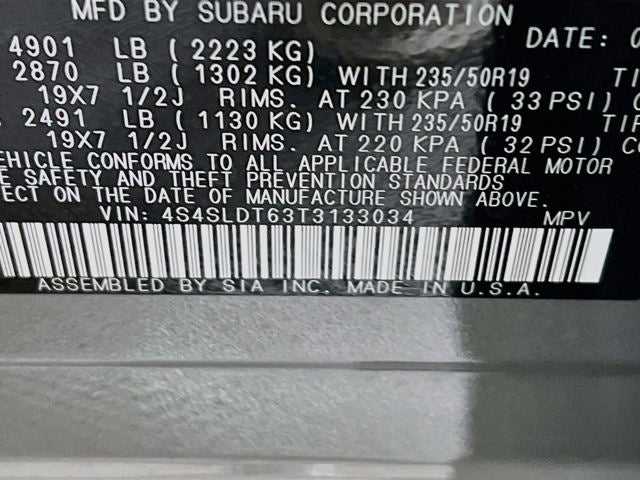 2026 Subaru FORESTER Touring