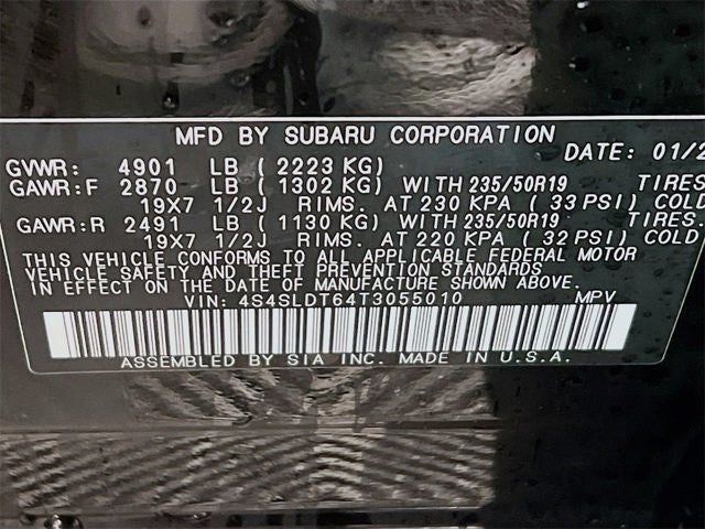 2026 Subaru FORESTER Touring