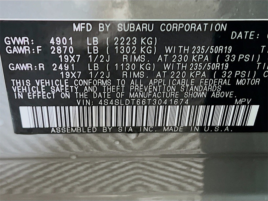 2026 Subaru FORESTER Touring