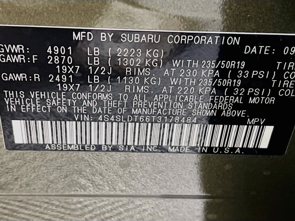 2026 Subaru FORESTER Touring