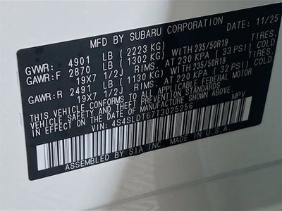 2026 Subaru FORESTER Touring