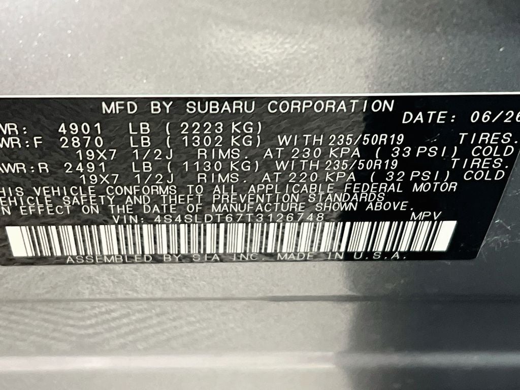 2026 Subaru FORESTER Touring