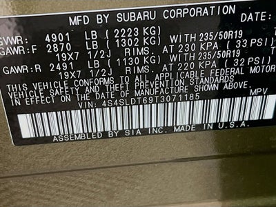 2026 Subaru FORESTER Touring