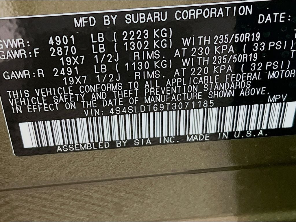 2026 Subaru FORESTER Touring