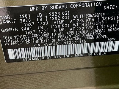 2026 Subaru FORESTER Touring