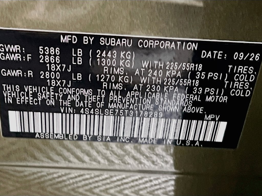 2026 Subaru FORESTER Premium Hybrid
