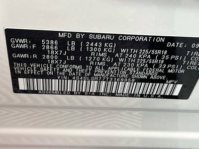 2026 Subaru FORESTER Limited Hybrid