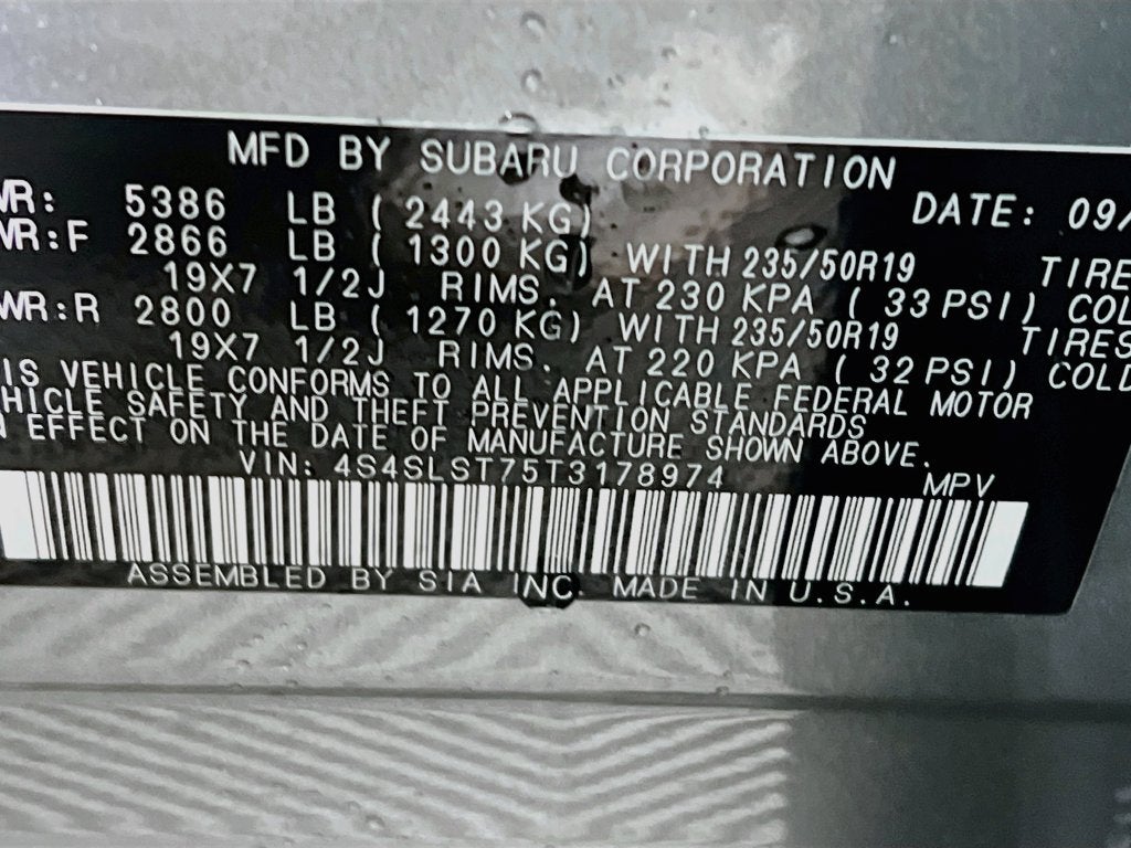 2026 Subaru FORESTER Touring Hybrid