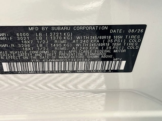 2026 Subaru ASCENT Premium 7-Passenger