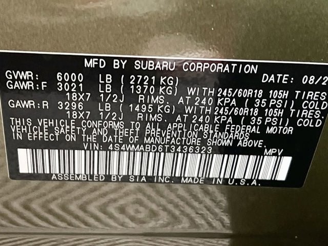 2026 Subaru ASCENT Premium 7-Passenger