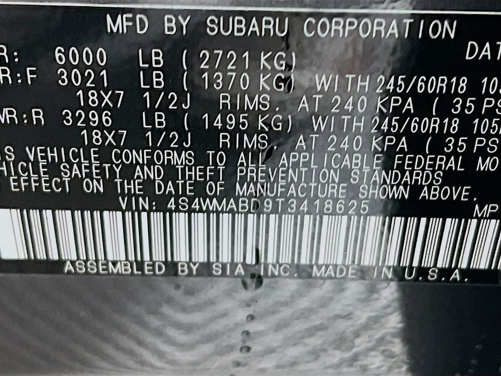 2026 Subaru ASCENT Premium 7-Passenger