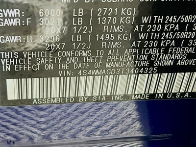 2026 Subaru ASCENT Limited 7-Passenger