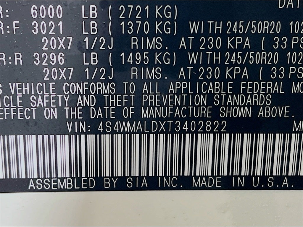 2026 Subaru ASCENT Onyx Edition Touring 7-Passenger