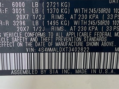 2026 Subaru ASCENT Onyx Edition Touring 7-Passenger