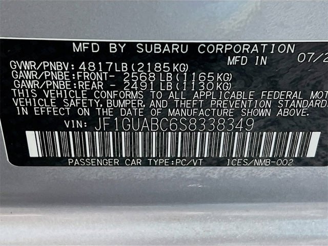 2025 Subaru IMPREZA Base