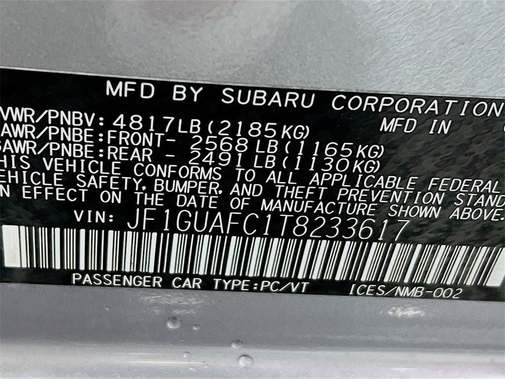 2026 Subaru IMPREZA Sport