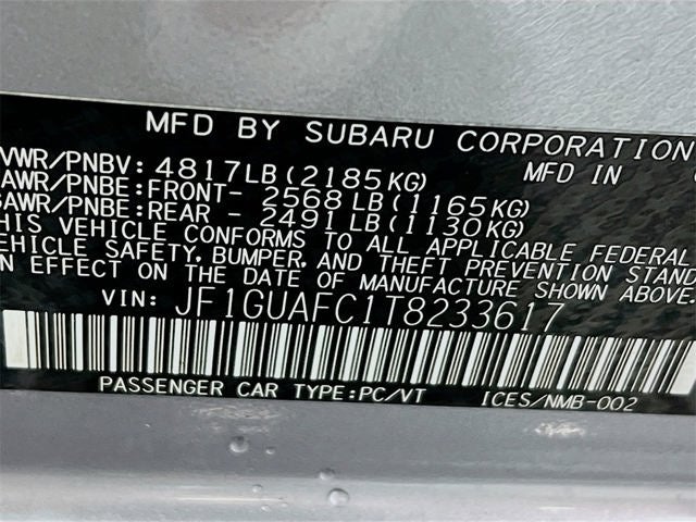 2026 Subaru IMPREZA Sport