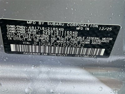 2026 Subaru IMPREZA Sport