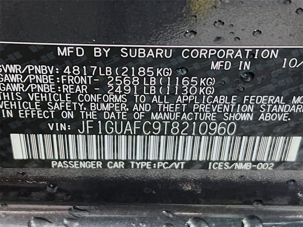 2026 Subaru IMPREZA Sport