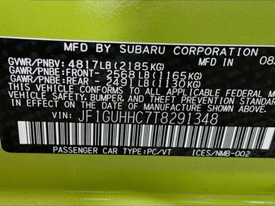 2026 Subaru IMPREZA RS