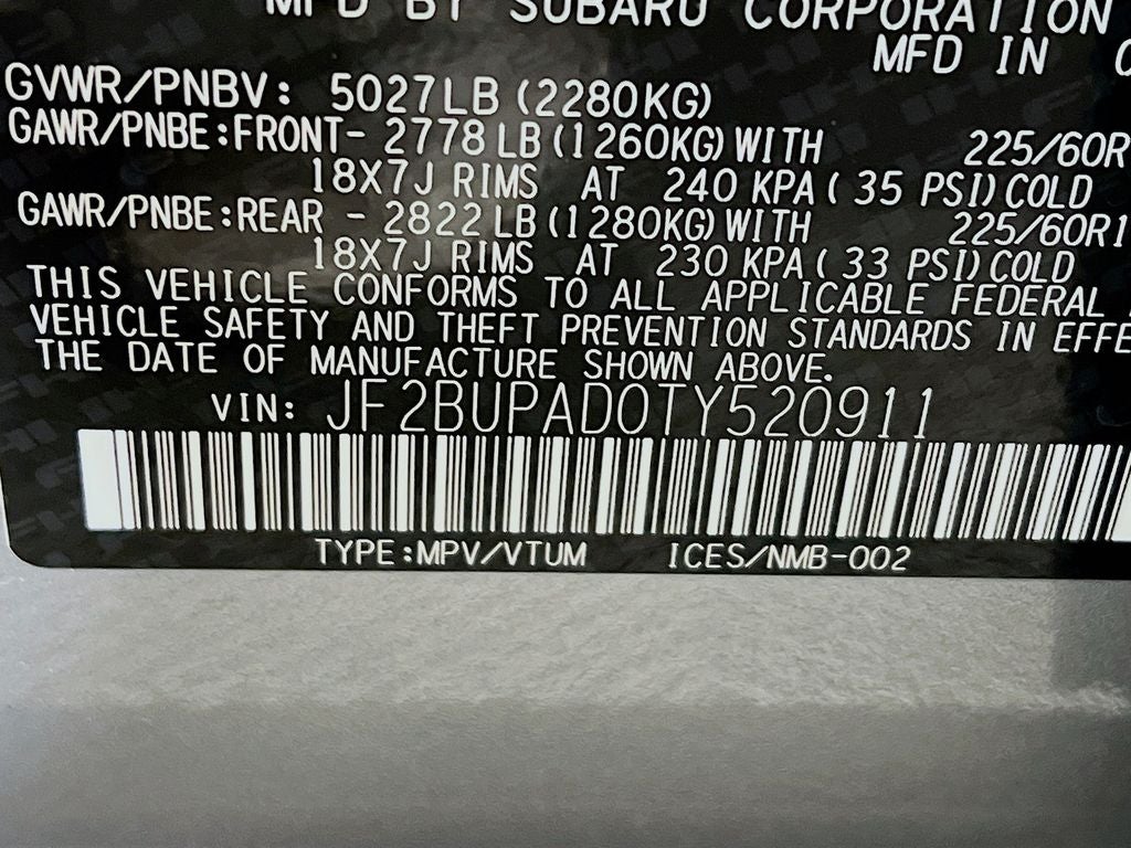 2026 Subaru OUTBACK Premium