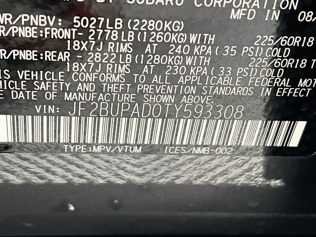 2026 Subaru OUTBACK Premium