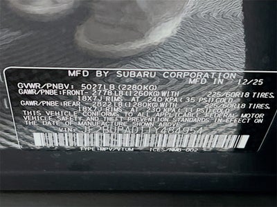 2026 Subaru OUTBACK Premium