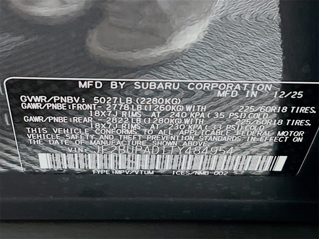 2026 Subaru OUTBACK Premium