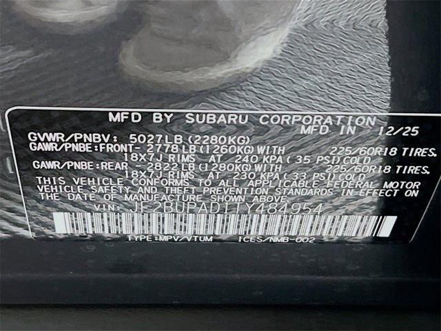 2026 Subaru OUTBACK Premium