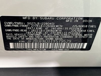 2026 Subaru OUTBACK Premium