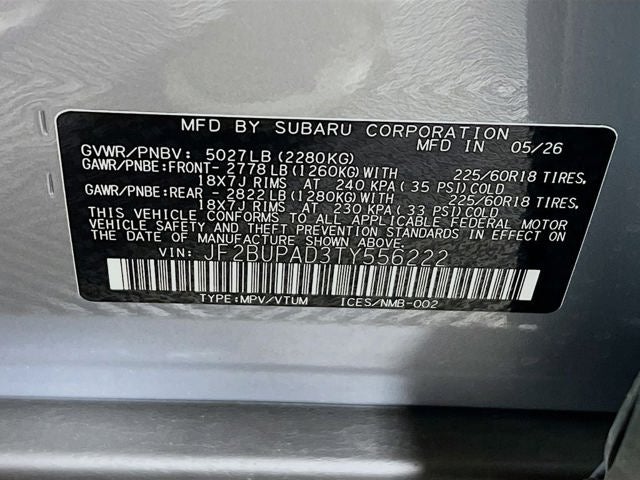 2026 Subaru OUTBACK Premium