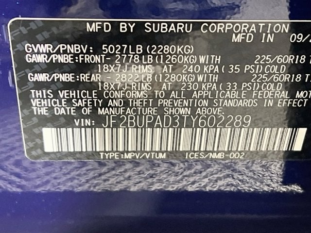 2026 Subaru OUTBACK Premium