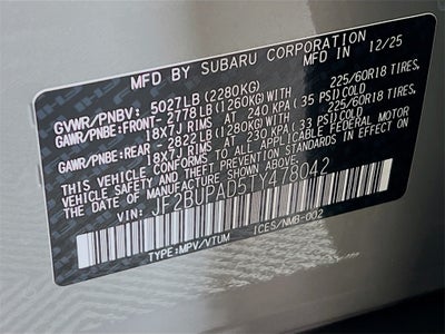 2026 Subaru OUTBACK Premium