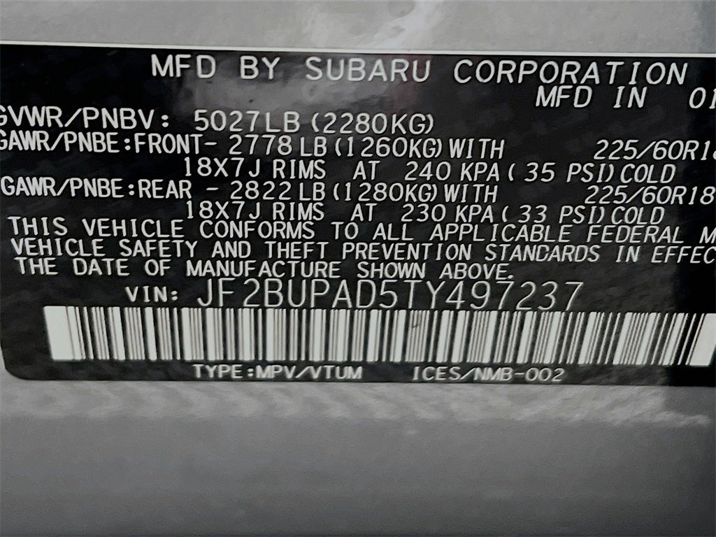 2026 Subaru OUTBACK Premium