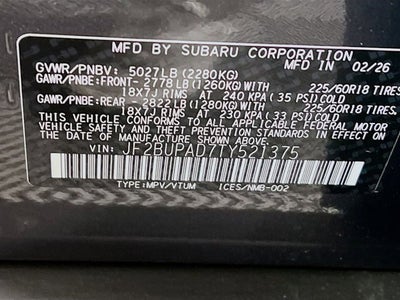 2026 Subaru OUTBACK Premium