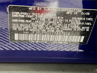 2026 Subaru OUTBACK Premium