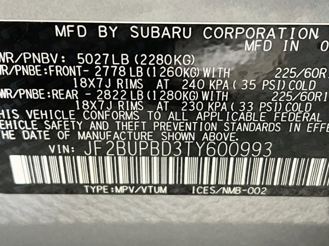 2026 Subaru OUTBACK Premium