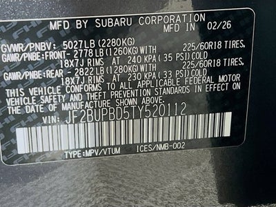 2026 Subaru OUTBACK Premium