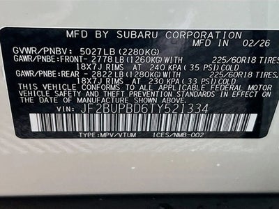 2026 Subaru OUTBACK Premium