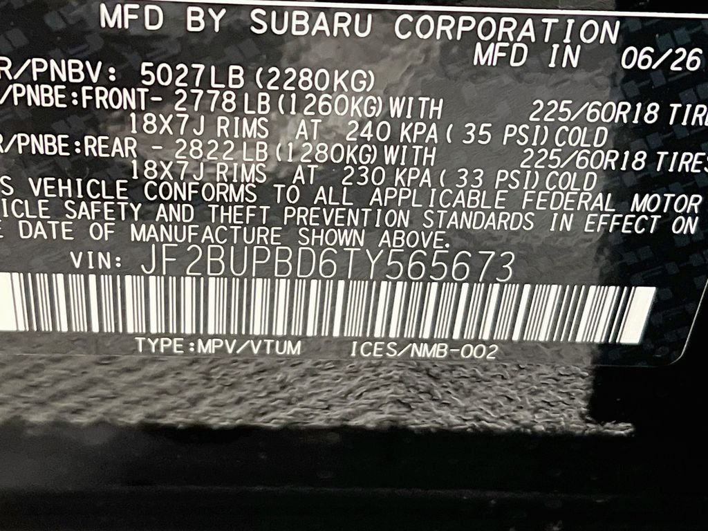 2026 Subaru OUTBACK Premium
