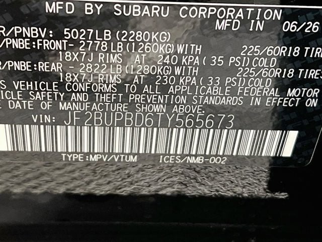 2026 Subaru OUTBACK Premium