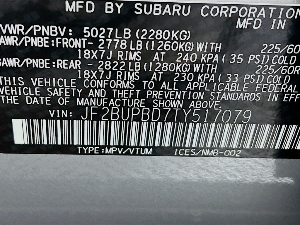 2026 Subaru OUTBACK Premium