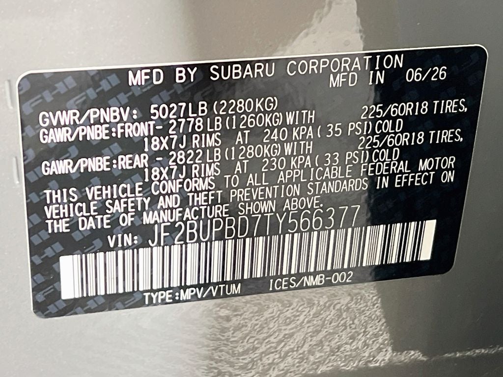 2026 Subaru OUTBACK Premium