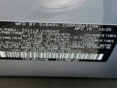 2026 Subaru OUTBACK Premium