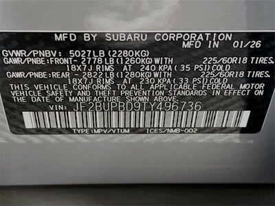 2026 Subaru OUTBACK Premium