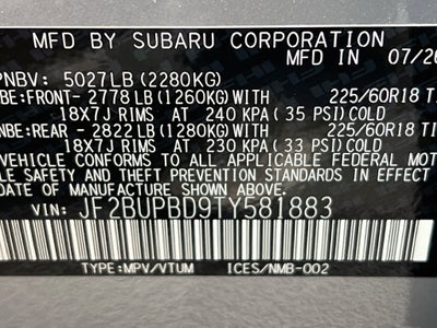2026 Subaru OUTBACK Premium
