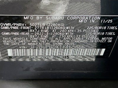 2026 Subaru OUTBACK Premium