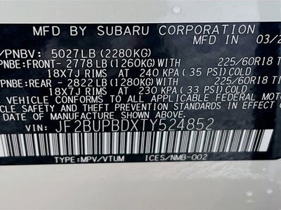 2026 Subaru OUTBACK Premium