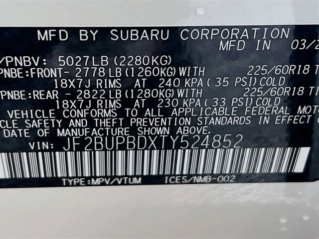 2026 Subaru OUTBACK Premium