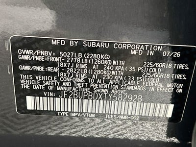 2026 Subaru OUTBACK Premium